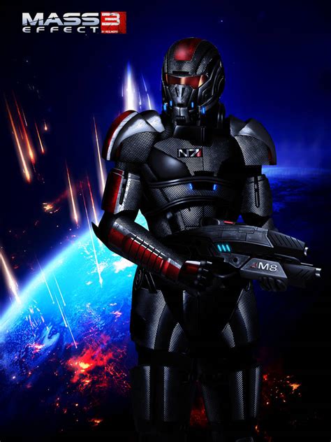 Mass Effect 3 Universal Shepard (2012) by RedLineR91 on DeviantArt