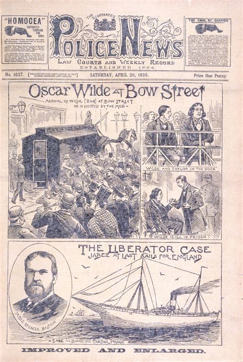 Oscar Wilde at Bow Street: newspaper coverage of the Oscar Wilde trial ...