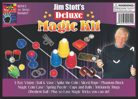 Jim Stotts 'Deluxe Magic Kit' for Kids, Magic Tricks Set for Girls and ...