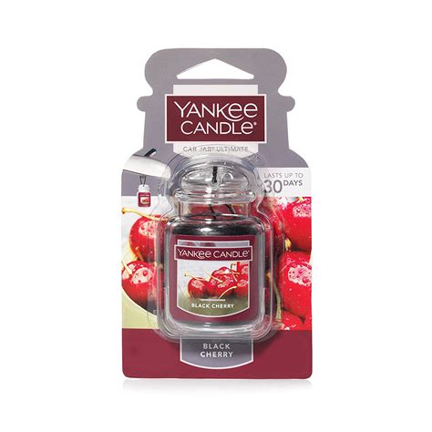 Yankee Candle Gel Jar Air Freshener - Black Cherry | Superior Auto Extras