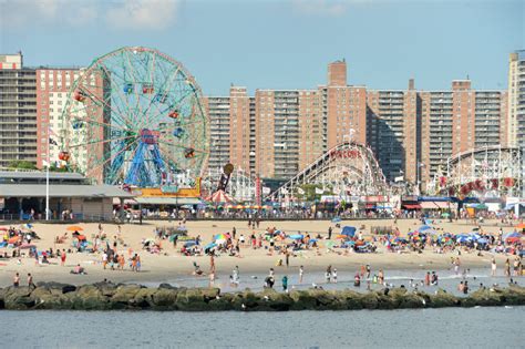 Coney Island Beach & Boardwalk Map : NYC Parks