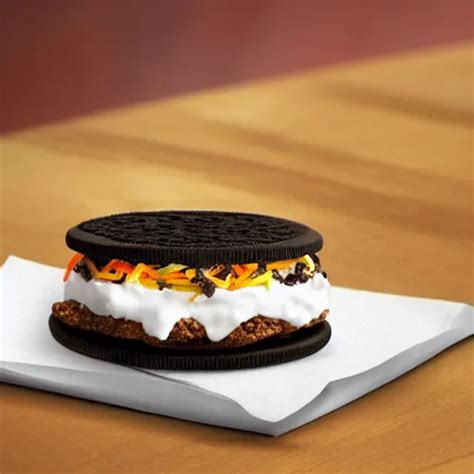 New taco Bell TacOreo - a taco with an oreo shell | Stable Diffusion ...