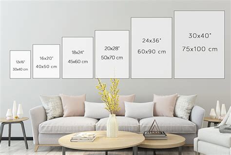 Canvas Size Guide - How to Bring Perfect Artworks to Your Home?