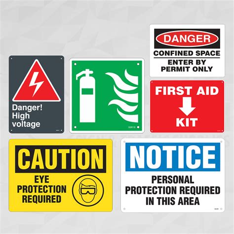 Industrial Workplace Safety Signs - Traffic Depot Signs & Safety