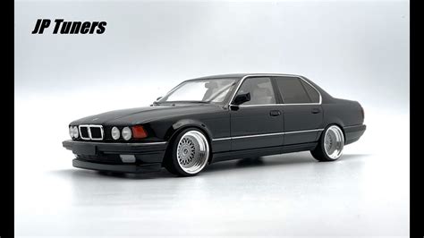 1:18 BMW 750i E32 TUNING JP Tuners - YouTube