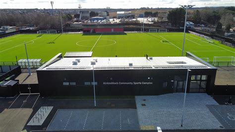 Project Kirkintilloch football Ground - Mason Facades