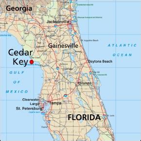 Where is Cedar Key, Florida? - Interactive Map of Cedar Key, FL, USA