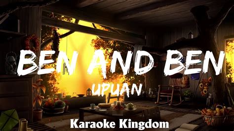 Upuan - Ben and Ben (Karaoke/Instrumental) - YouTube