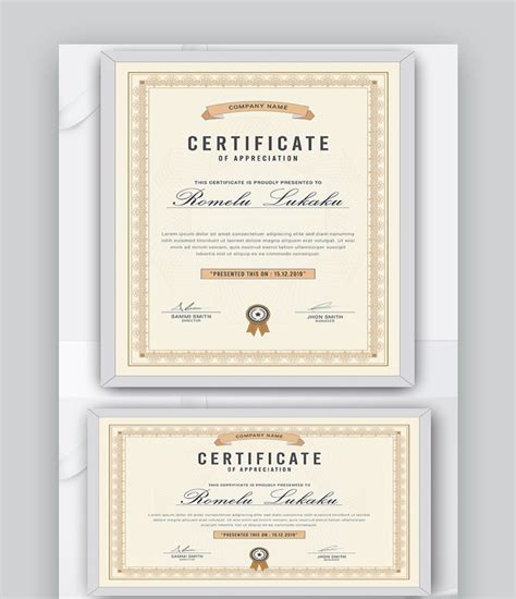 Free Certificate Templates For Powerpoint