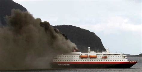 Cruise Ship MS Nordlys Explosion - Incident Photo Of The Week