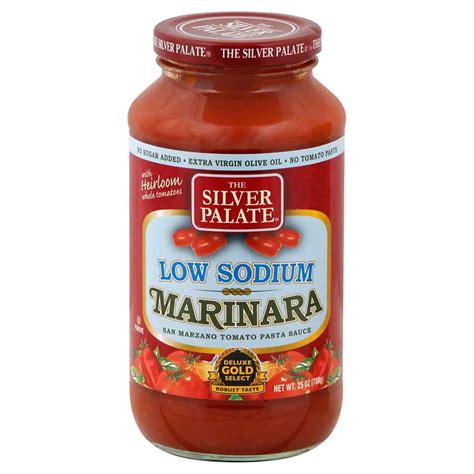 The Silver Palate San Marzano Low Sodium Marinara Pasta Sauce - Shop ...