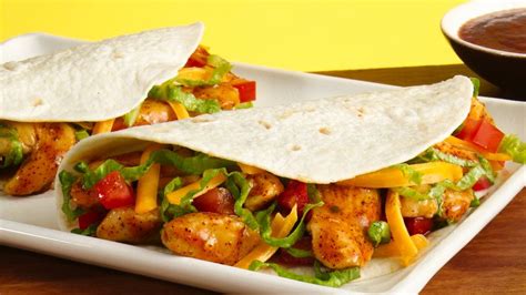 Chicken Soft Tacos Recipe - Pillsbury.com