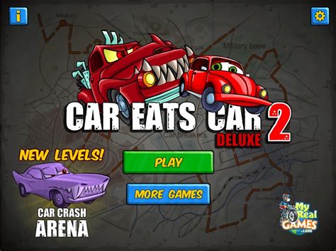 Car Eats Car 2: Deluxe - Funny Car Games