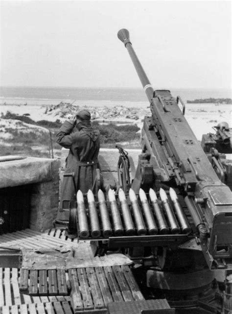 Flak 41 | Una pieza antiaerea alemana Flak 41 de 50mm emplaz… | Flickr ...