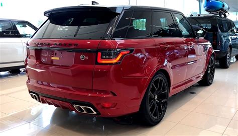 575HP Range Rover Sport SVR Red & Black Specs