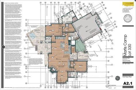 Technical Drawing: Layout - First In Architecture