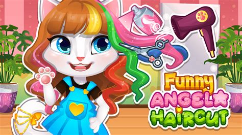 Funny Angela Haircut Dressup Game - Play online at simple.game