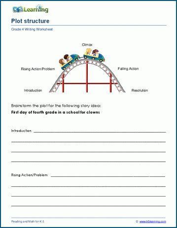 Plot structure worksheets | K5 Learning