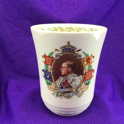 King Edward VIII Coronation 1937 Beaker Royal Doulton Coronation Mug ...