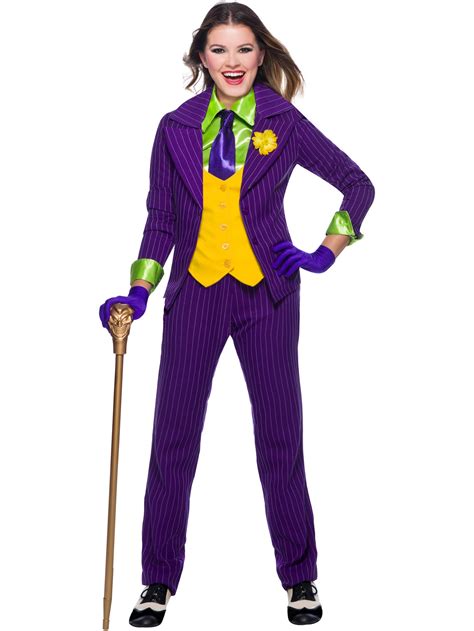 Womens Joker Costume - PartyBell.com