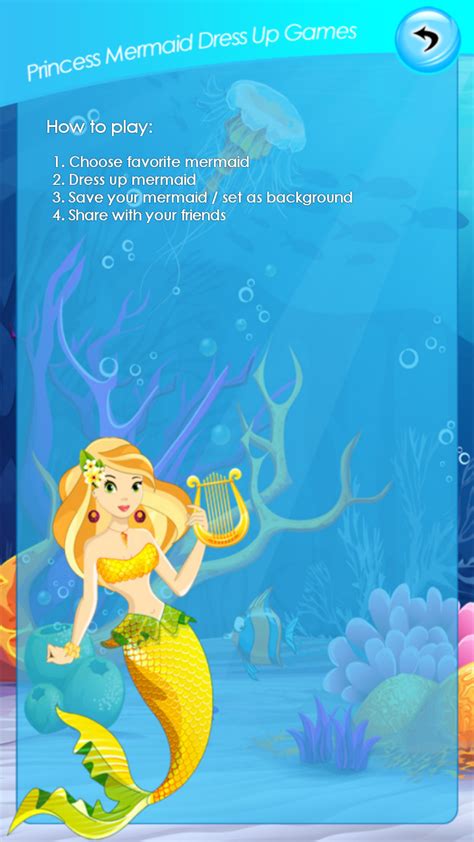 Princess Mermaid Dress Up Games