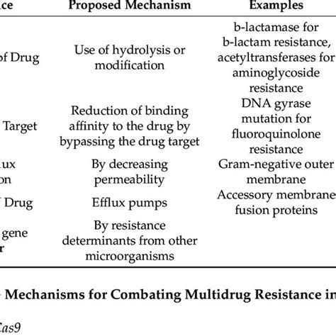 Types of antimicrobial resistance at the cellular level. | Download ...