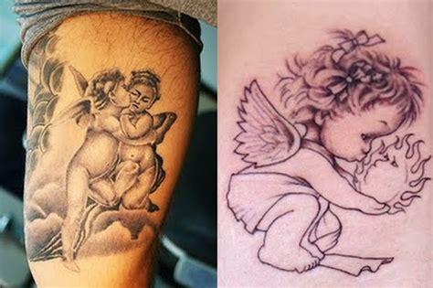 Baby Angel Tattoos - Tattoo Designs, Ideas & Meaning - Tattoo Me Now