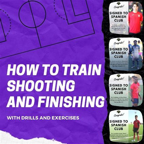 9 Football Shooting Training Drills used by Academies || How To Train ...