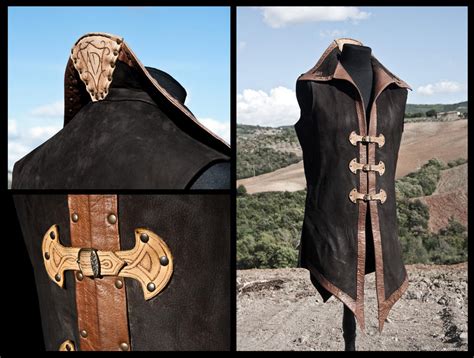 Leather tunic by Adhras on DeviantArt