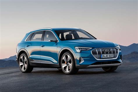 2019 Audi E-tron electric SUV revealed, begins 12-car EV surge ...