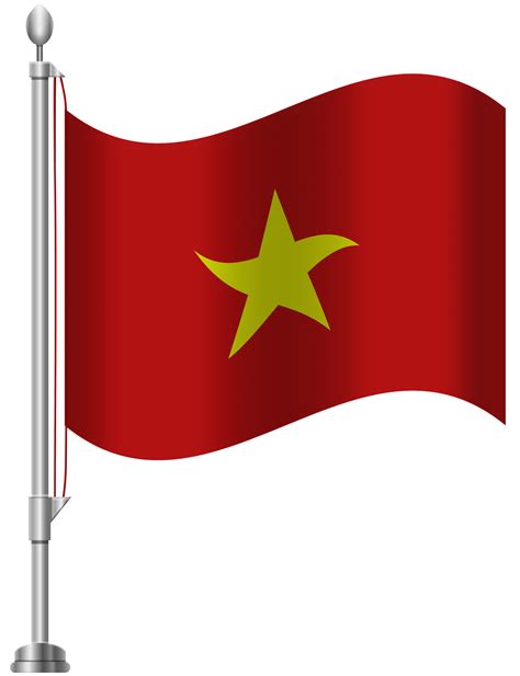 Vietnam Flag PNG Clip Art