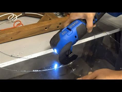 How to cut plexiglass/acrylic fast and easy with an oscillating tool ...