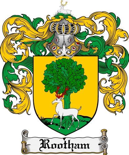 Rootham Coat of Arms Rootham Family Crest Instant Download - for sale ...