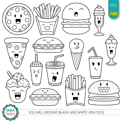 Cute Food Drawings, Easy Doodles Drawings, Doodle Art Drawing, Doodle ...