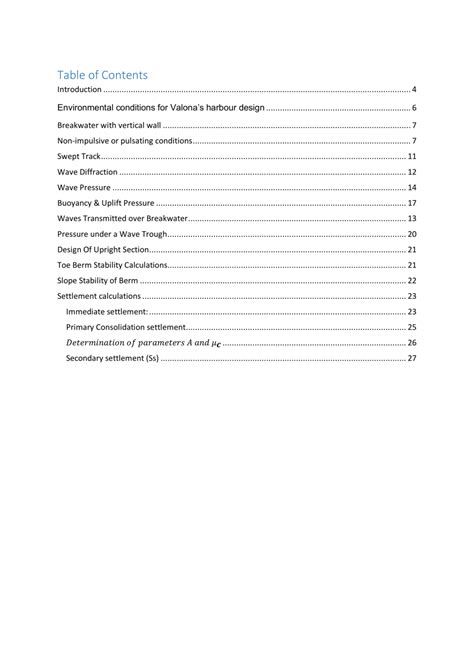 (PDF) Design of Breakwater