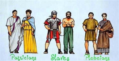 Plebeians and Patricians | Ancient rome clothing, Ancient rome, Ancient ...