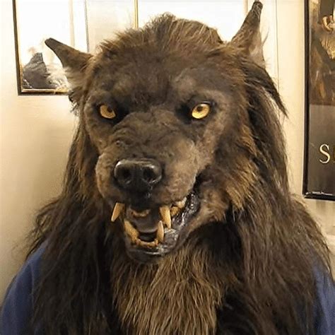 Realistic Wolf Mask