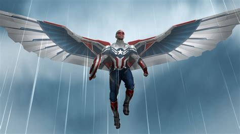 Official concept art of Sam Wilson's Captain America suit from ...