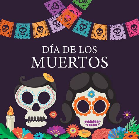 Day of the Dead poster design 13174489 Vector Art at Vecteezy