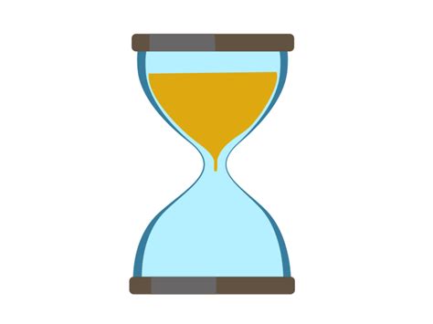 Hourglass sand timer animated gif by Wavelab Studios on Dribbble