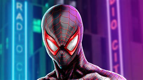 Spider Man Miles Morales In PS5 4k Wallpaper,HD Games Wallpapers,4k ...