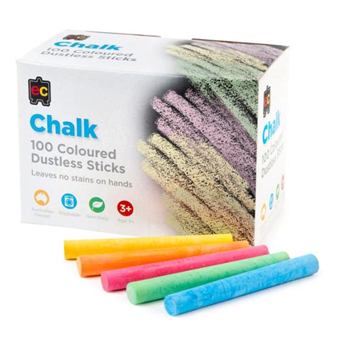 Coloured Dustless Chalk - Creative Classrooms