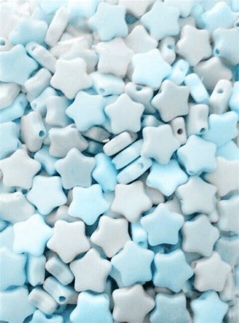 blue stars wallpaper in 2020 | Light blue aesthetic, Baby blue ...