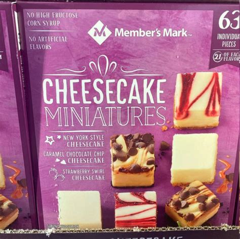 Sam’s Club Sells A Box Of 63 Mini Cheesecake Bites