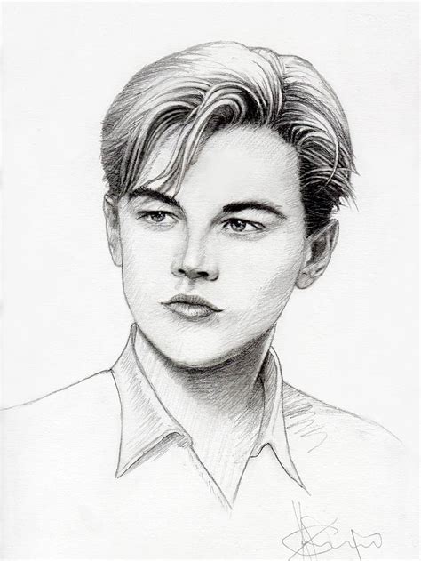 Leonardo Dicaprio Drawing by Delmy Darko | Saatchi Art