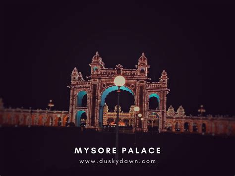 Mysore Dussehra Lighting 2020 - A Night in Day Mode - Dusky Dawn