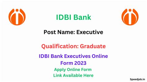 IDBI Bank Executive Result 2023 - Executive Online Form [1036 Posts]