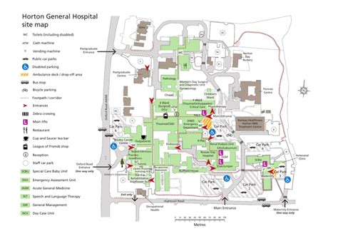 Horton General Hospital site map