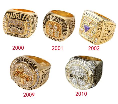 Kobe Bryant Basketball championship ring size 10 US fan collectable ...