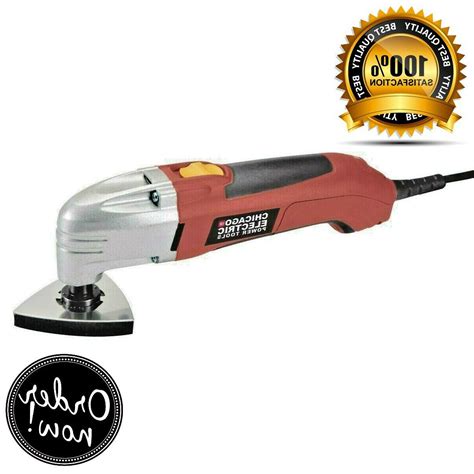 NEW* Chicago Electric Power Tools Oscillating Multi-Tool